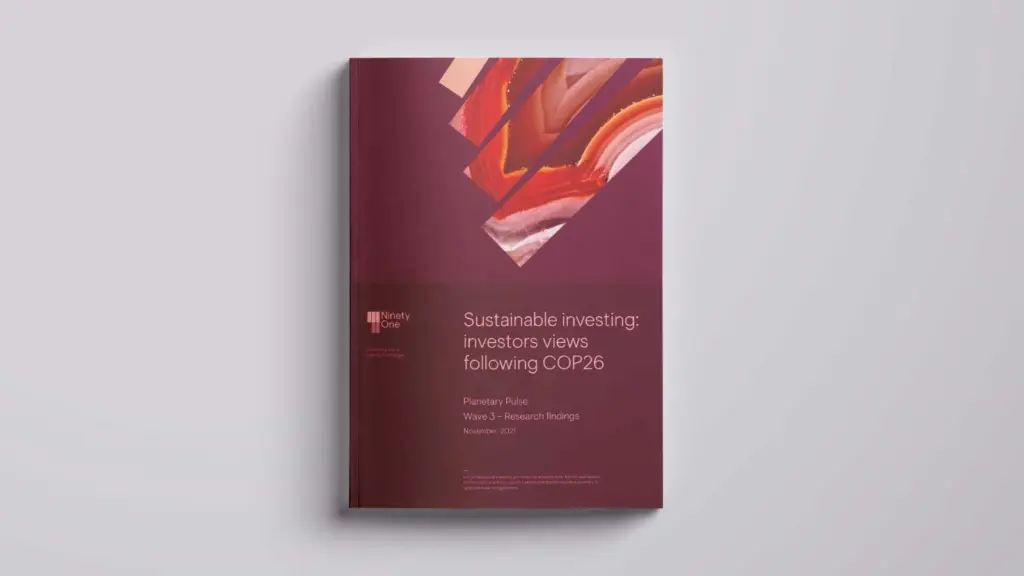 Sustainable investing: investors views following COP26