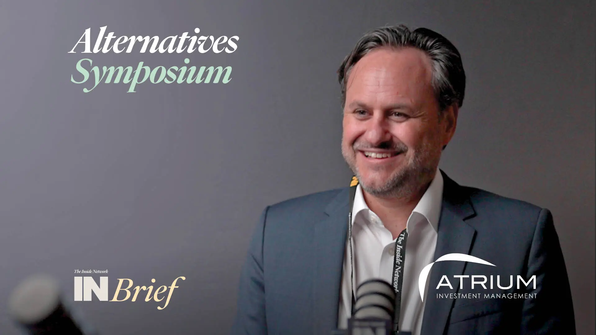 Alternatives Symposium Sydney 2023: INBrief with Glen Foster from Atrium Investment Management