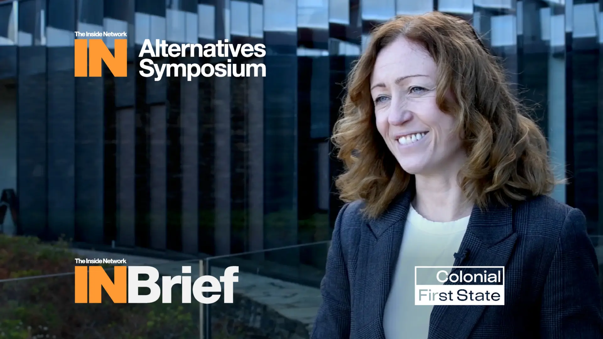 Alternatives Symposium 2026: INBrief with Sinéad Rafferty from Colonial First State